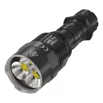Ručná baterka Nitecore TM9K PRO – 9900 lm, USB nabíjateľná, IP68, 133 mm, 227 g, hliník, čierna