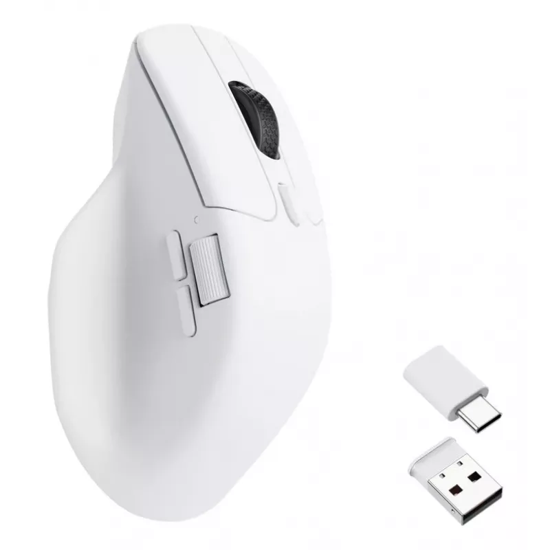 KEYCHRON M6 (1000Hz) biela bezdrôtová myš