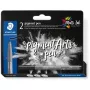 Fixka Staedtler Pigment Arts Intensiv Pen čierna 2 kusy
