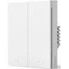 Aqara Smart Wall Switch H1 (No Neutral, Double Rocker) biela (HomeKit)