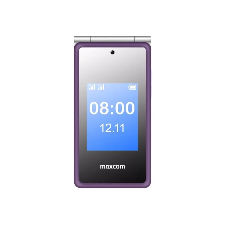Vysúvací telefón MM835L 4G Dual-SIM fialový