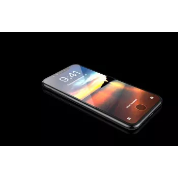 Ochranná fólia na displej z tvrdeného skla Devia Van Entire View pre iPhone XR 6,1 palca – čierna