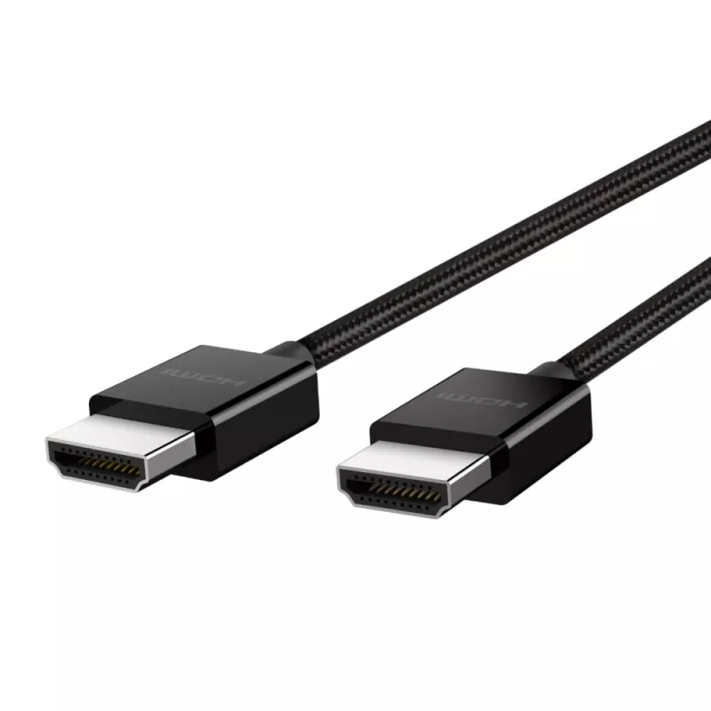 Belkin Ultra High Speed - HDMI kábel - HDMI (M) na HDMI (M) - 2,0 m - čierna (AV10176BT2M-BLK)