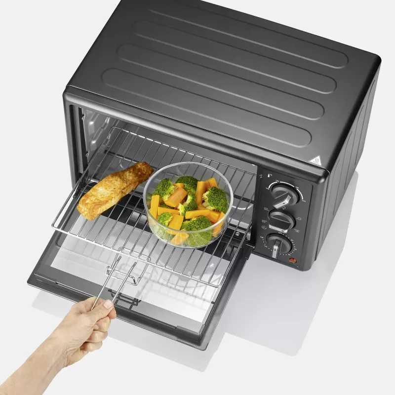 Elektrická stolová rúra SEVERIN TO 2079 — 20 l objem, 1600 W, čierna