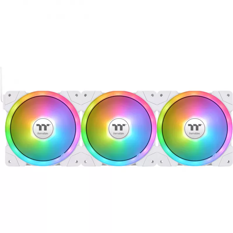 AIO kvapalinový chladič THERMALTAKE MAGFloe 360 Ultra White 360 mm radiátor, 360 mm, biely