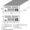 ALLNET ALL-SGI8120PM priemyselný PoE+ switch 20+4 porty 10/100/1000 Mbps
