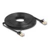 Sieťový kábel DeLOCK RJ45 Cat.6A konektor samec na konektor samec U/FTP 10 m čierny