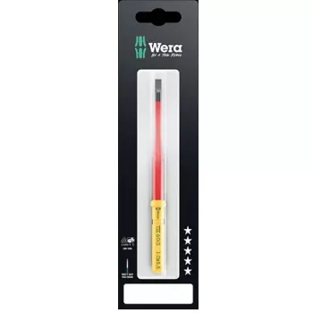 Sada skrutkovačov Wera Kraftform Kompakt VDE 60 iS izolovaná 50 mm — elektricky izolovaná presná sada