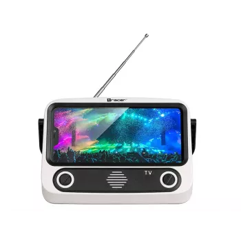 Mobilný stojan TRACER T-MLX48046 s Bluetooth reproduktorom, nastaviteľný držiak na telefón/tablet