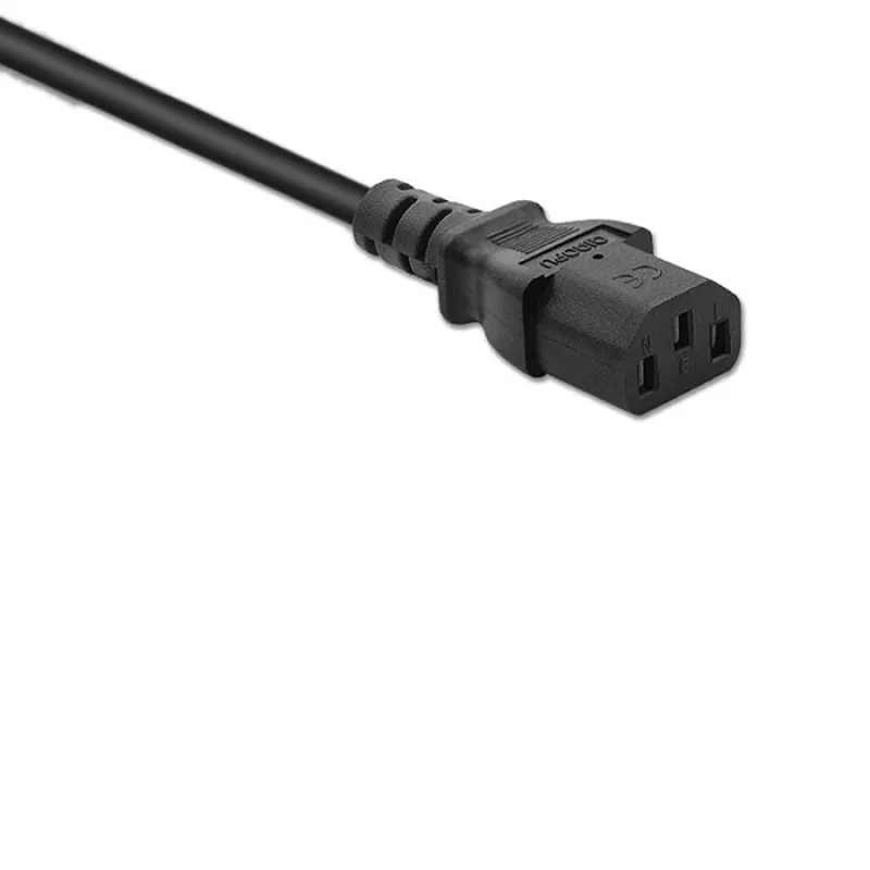 Predlžovací napájací kábel QOLTEC 50459 IEC C13 na C14 1,5 m