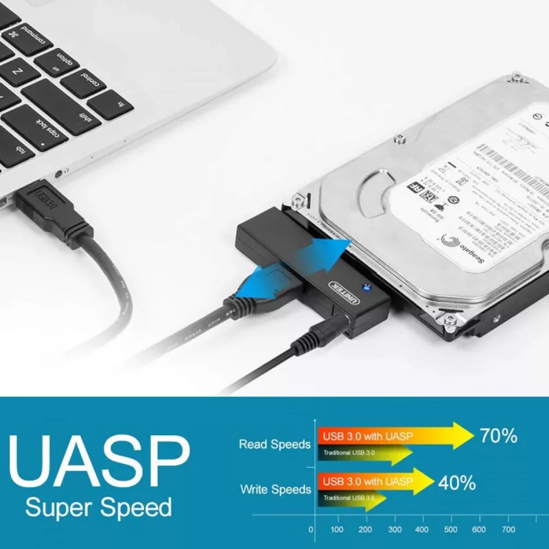 Rozširujúca karta Unitek Y-1039, USB kábel v balení, 5 Gbit/s, čierna, Plug-and-Play