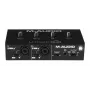 Audio rozhranie M-Audio M-Track Duo — USB 2-in/2-out, 16-bit/48 kHz, 1x XLR/TS-Combo, 1x inštrumentálny vstup, 48V fantómové napájanie