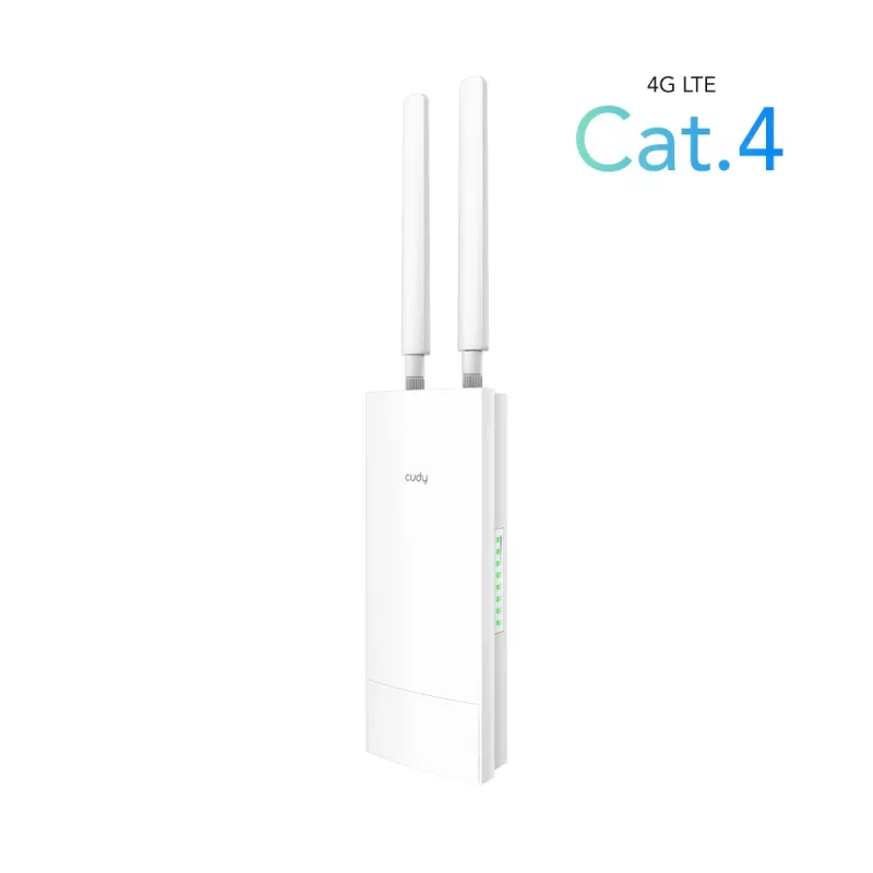 Cudy LT500 Wireless Router Fast Ethernet Dual-Band (2,4 GHz / 5 GHz) 4G biely