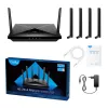 Cudy LT18 bezdrôtový router Gigabit Ethernet dual-band (2,4 GHz / 5 GHz) 4G čierny