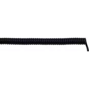 LAPP 73220241 špirálový kábel UNITRONIC® SPIRAL 200 mm / 800 mm 2 x 0,25 mm² čierny 5 kusov (73220241)