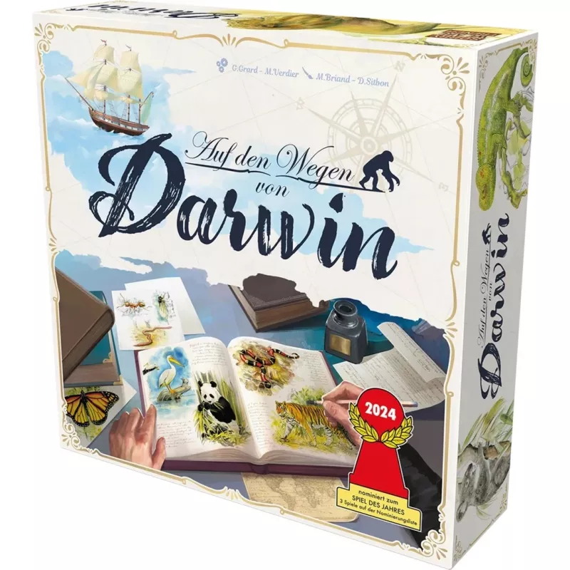 Po stopách Darwina, spoločenská hra