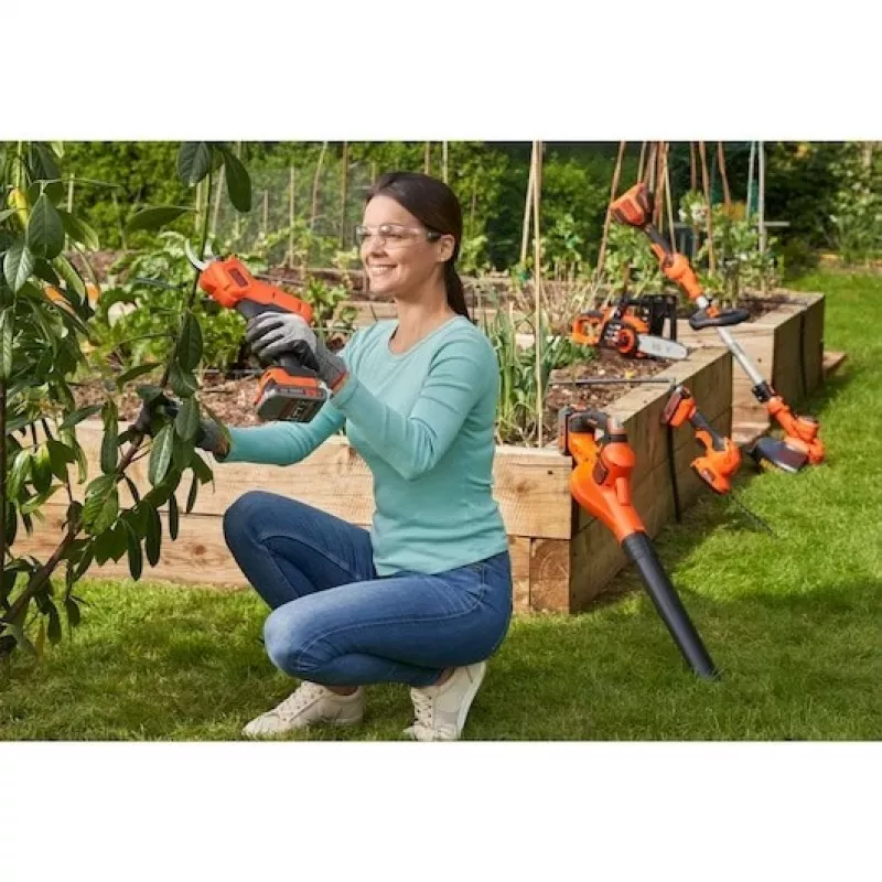 Black & Decker akumulátorové záhradné nožnice 18V/2.0Ah BCPP18D1 Power shear