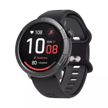 Náramkové hodinky Stelio STSWA102BT Activ Pro GPS 46 mm čierne titánové puzdro