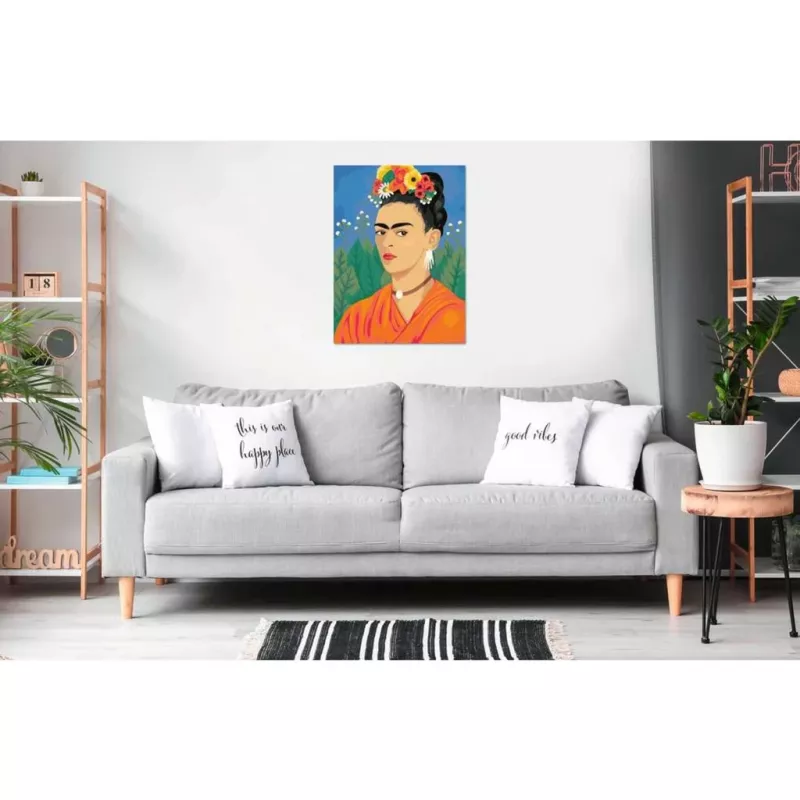 Maliarska sada na plátno Ravensburger CreArt ART Collection: obraz Frida Kahlo, Canvas Edition