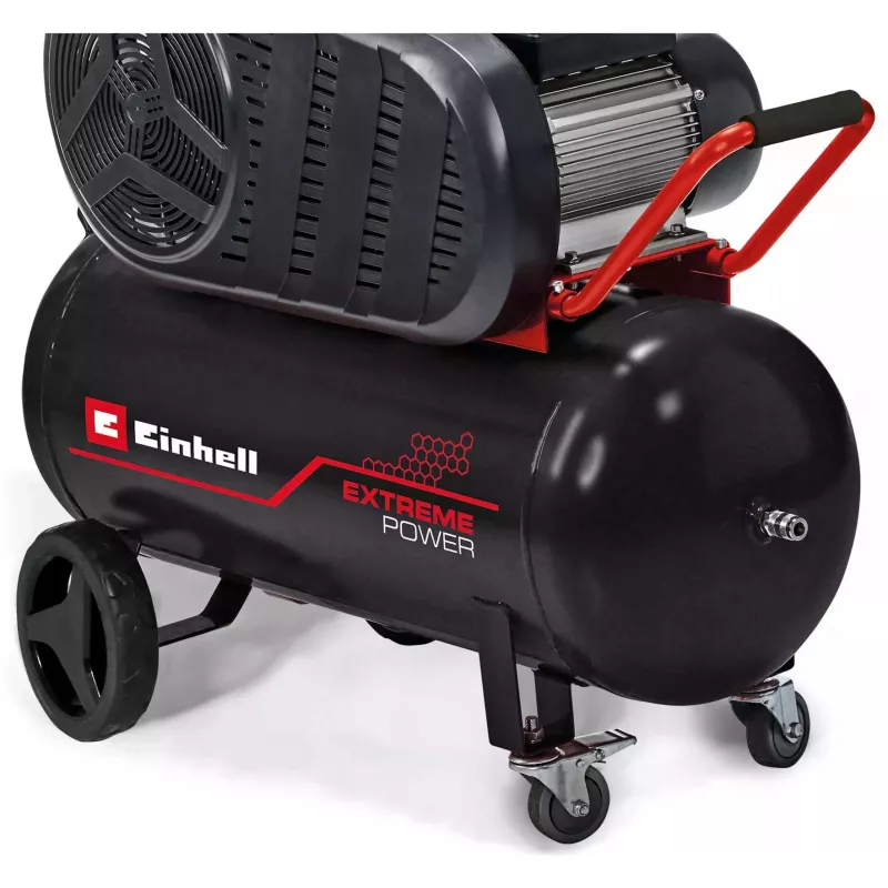 Vzduchový kompresor EINHELL TE-AC 430/50/10 — 3 000 W, 50 L, stacionárny, čierny