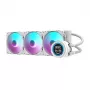 360mm počítačový radiátor Darkflash DN-D360 WHITE — 360mm chladiaci radiátor pre PC vodné chladenie