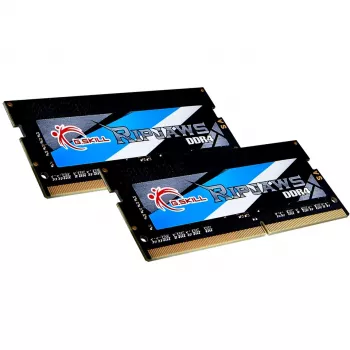 G.Skill Ripjaws - DDR4 - Kit - 32 GB: 2 x 16 GB - SO-DIMM 260-Pin - 3200 MHz / PC4-25600 - nebufferovaná
