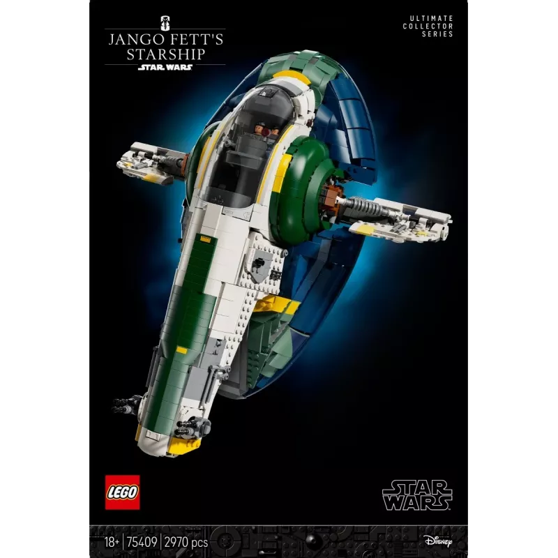 LEGO STAR WARS 75409 Jango Fetts Firespray-Class Raumschiff