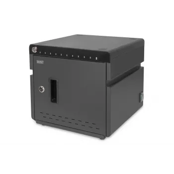 Digitus mobilná desktopová nabíjacia skriňa pre 10 notebookov/tabletov do 13 palcov, UV-C, USB-C