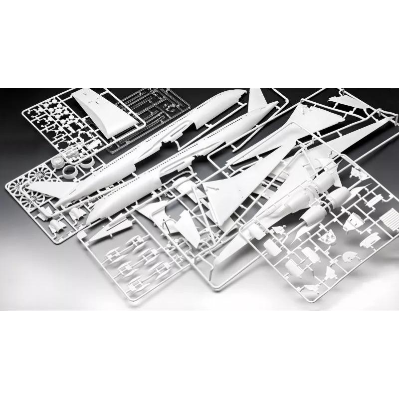 Revell 03881 Airbus A350-900 Lufthansa plastový model na zlepenie, 1:144