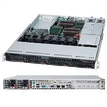 Super Micro Supermicro SC815 TQC-R706WB2 - Rack - Rack montovateľný - 1U - Rozšírené ATX - SATA/SAS - Hot-Swap 750 Watt - čierna (CSE-815TQC-R706WB2)