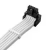 CableMod C-Series Pro pripojovací kábel – variant B, 90°, 16-Pin na 3x8-Pin PCIe, biely