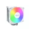 Montech NX400 White ARGB vzduchový chladič CPU, 120 mm, multi-socket, biely