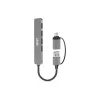 PORT CONNECT | Hub USB-C/USB-A na 4 USB-A 3.0 5Gbps