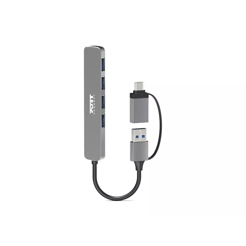PORT CONNECT | Hub USB-C/USB-A na 4 USB-A 3.0 5Gbps