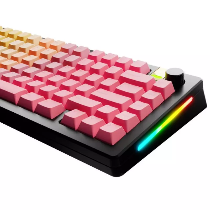Keycaps GLORIOUS GPBT Gradient Grapefruit ANSI-layout PBT-Dye-Sub sada klávesov