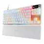 Mechanická TKL herná klávesnica STEELSERIES Apex Pro TKL Gen 3 biela — US rozloženie, RGB, nastaviteľné spínače