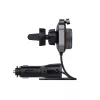 FM vysielač SAVIO TR-14 Bluetooth USB, FM 87,6–107,9 MHz, MicroSD, USB-C, 12 V napájanie z auta