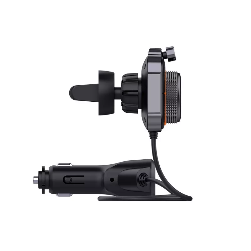 FM vysielač SAVIO TR-14 Bluetooth USB, FM 87,6–107,9 MHz, MicroSD, USB-C, 12 V napájanie z auta