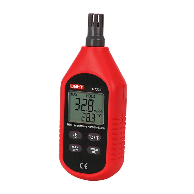 Mini prístroj na meranie teploty a vlhkosti UT333 — prenosný termohygrometer na meranie teploty a relatívnej vlhkosti