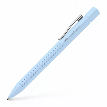 Zatahovacie guličkové pero so sponou, Faber-Castell 243916 svetlomodrá extra široké