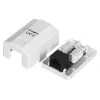 LANBERG zásuvka RJ-45 OU6-0001-W, Cat6, biela