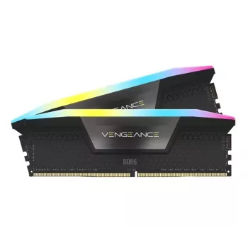 CORSAIR VENGEANCE RGB 16GB 2x8GB DDR5 DIMM 5200MT/s CL40-40-40-77 1.25V Intel XMP Desktop Memory - čierna