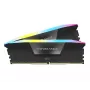 CORSAIR VENGEANCE RGB 16GB 2x8GB DDR5 DIMM 5200MT/s CL40-40-40-77 1.25V Intel XMP Desktop Memory - čierna