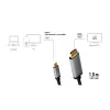 LogiLink CUA0101 USB 3.2 Gen1 Type-C na HDMI-A kábel 1,8 m čierna sivá