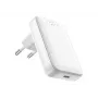 FIXED Slim USB-C cestovná nabíjačka, GaN, podpora PD, 30W, biela | Fixed