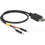 USB kábel DeLOCK 85420 0,3 m USB-C čierny