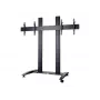 EDBAK podlahový stojan | TRV300 | vozík a stojan | 42-55 inch | čierny
