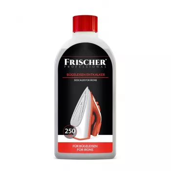 Tekutý odvápňovač FRISCHER FR00015_250 pre domáce spotrebiče 0,25 l, pre žehličky, plastová fľaša