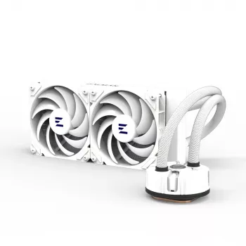 Zalman Reserator5 Z24 ARGB biely CPU kvapalinový chladič 240-mm radiátor 2 x 120 mm ventilátory