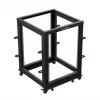 Voľne stojaci rack Lanberg OR01-6115-B 15U čierny 600 kg kapacita